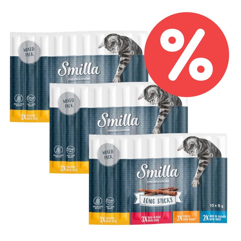 Sparpaket Smilla Long Sticks 30 x 5 g zu TOP-Preisen | bitiba %