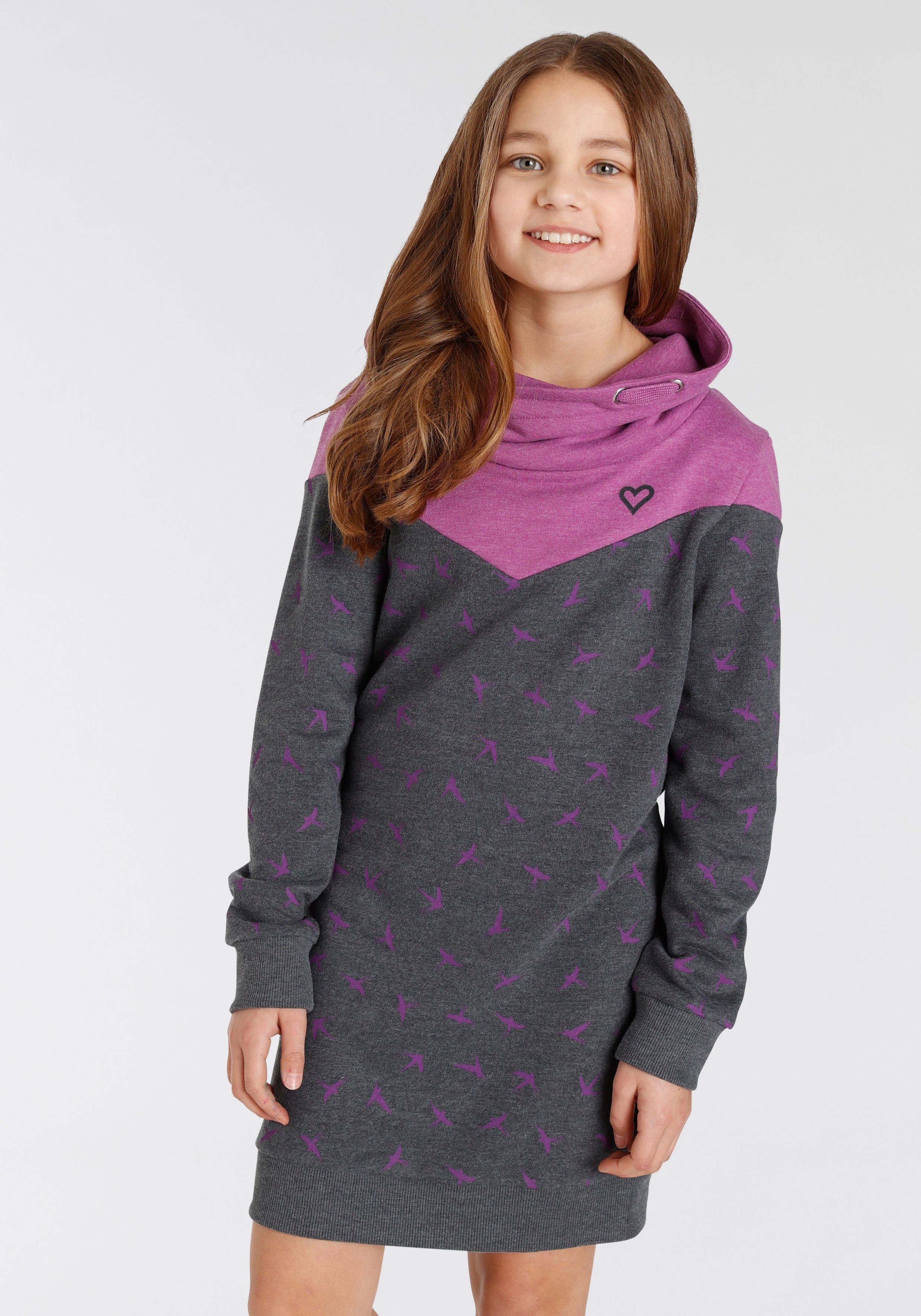 Alife & Kickin Sweatkleid mit süßem allover Druck NEUE MARKE! Alife & Kickin für Kids.