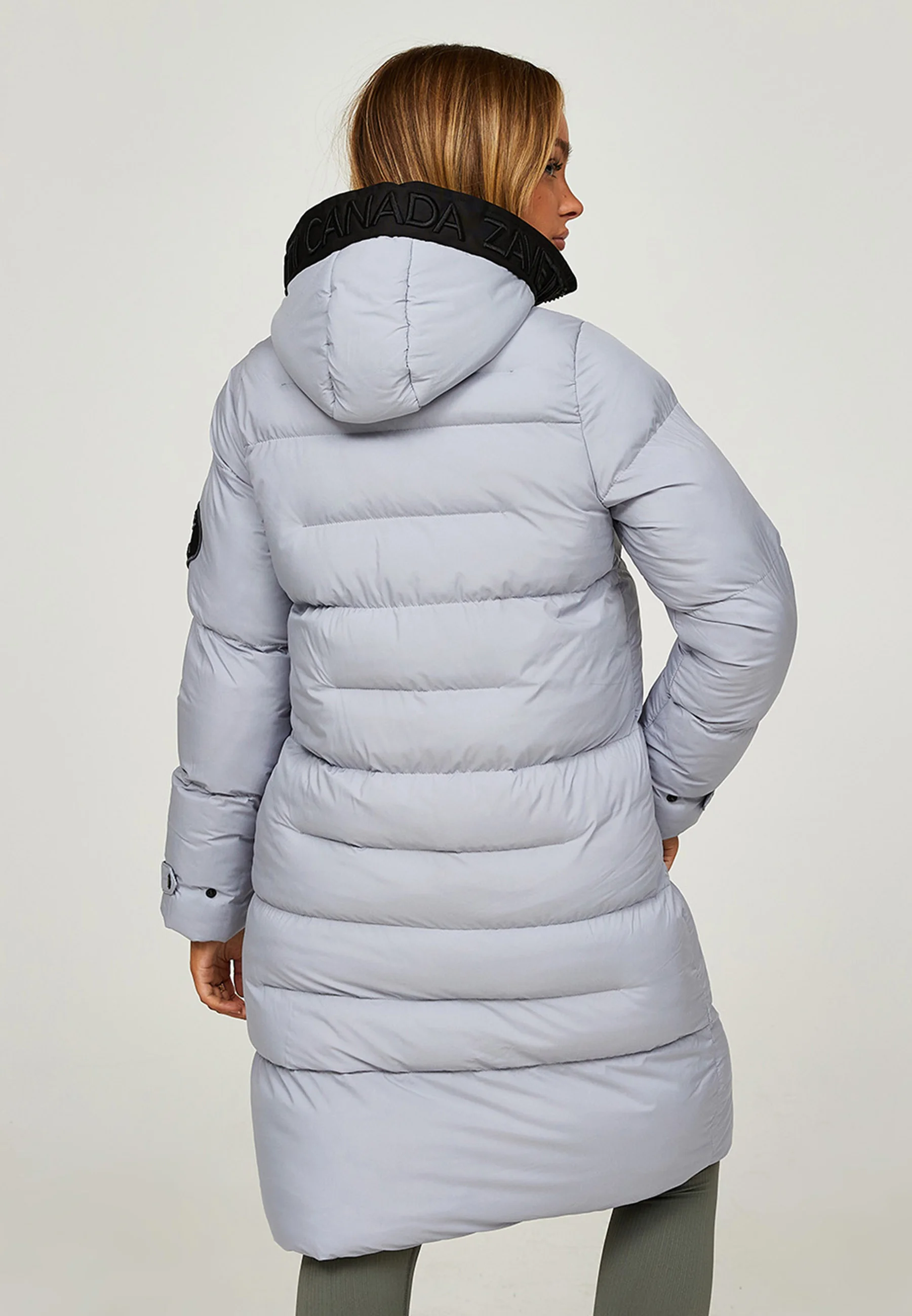 Alessandro Zavetti CHAQUETA ACOLCHADA LARGA ALORA - Abrigo de invierno