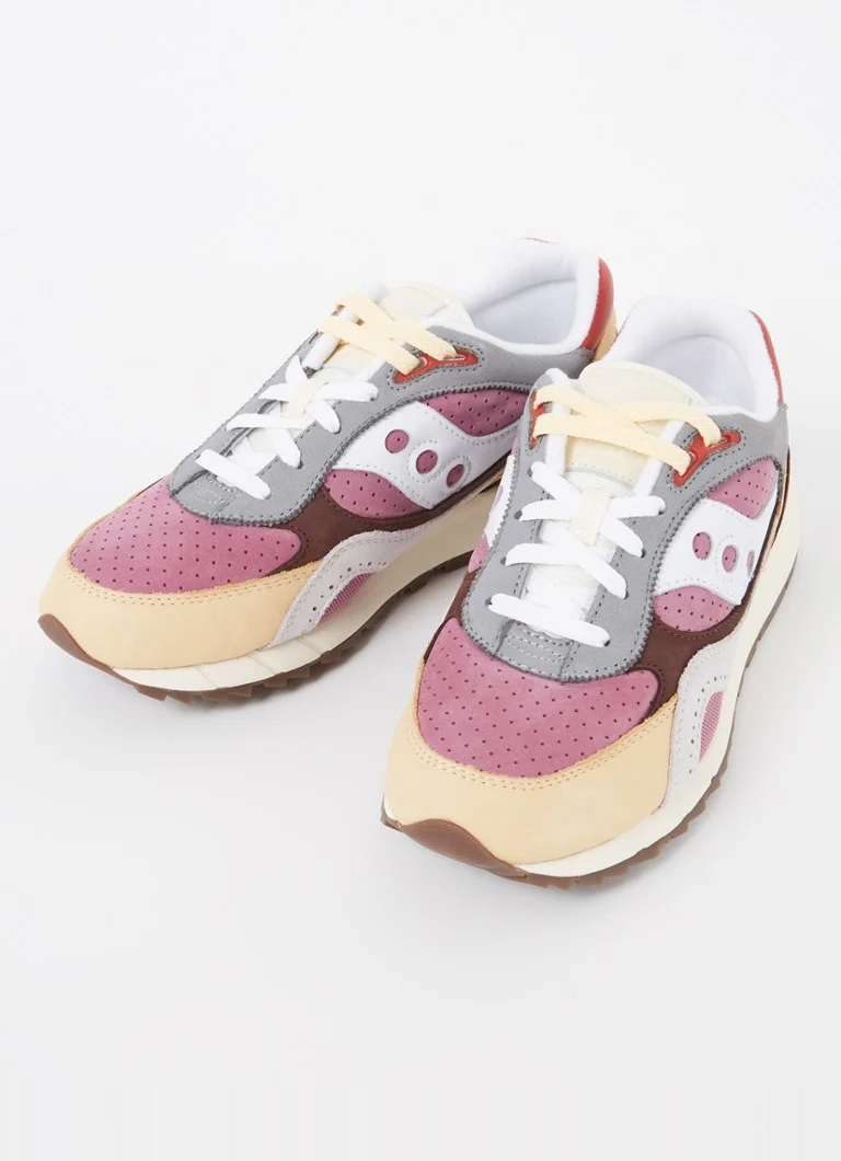 Saucony Shadow 6000 -mokkanahkaiset lenkkarit nahkayksityiskohdilla