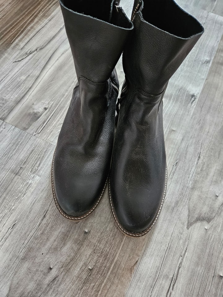 TRAVELIN' Leder-Boots 
