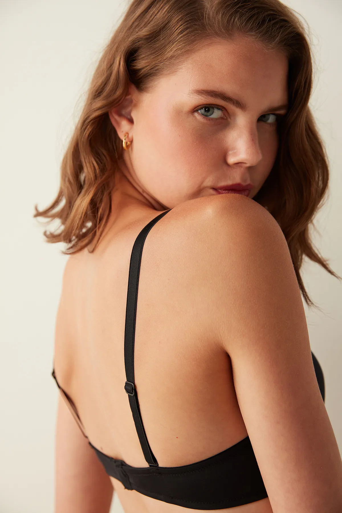 Penti  Schwarzer gepolsterter Push-up-BH von Wowbra
