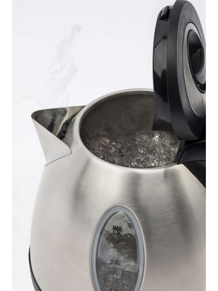 HKoenig Wasserkocher BO12  in Silber günstig kaufen onesize