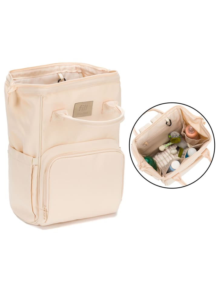 fillikid Wickelrucksack Barcelona Exklusiv in Sand Beige günstig kaufen onesize