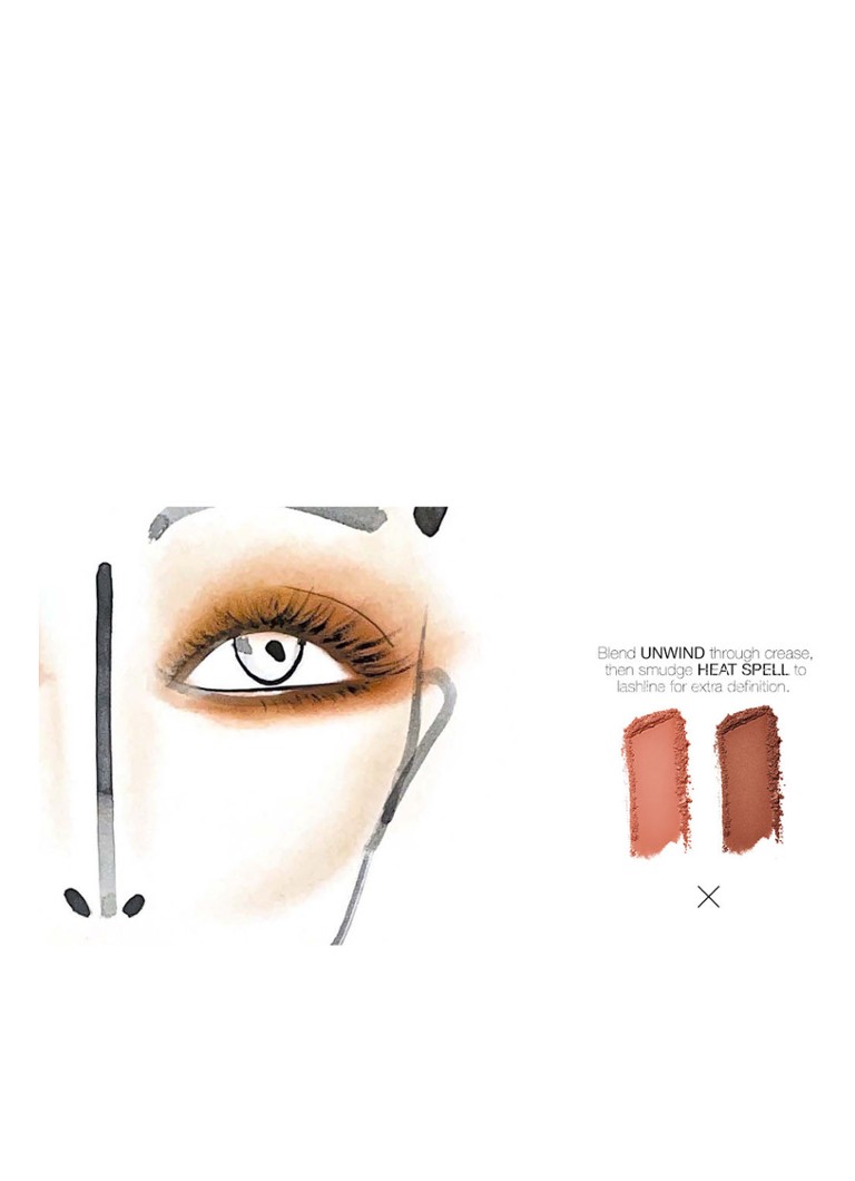 Paleta cieni do powiek NARS Laguna – edycja limitowana