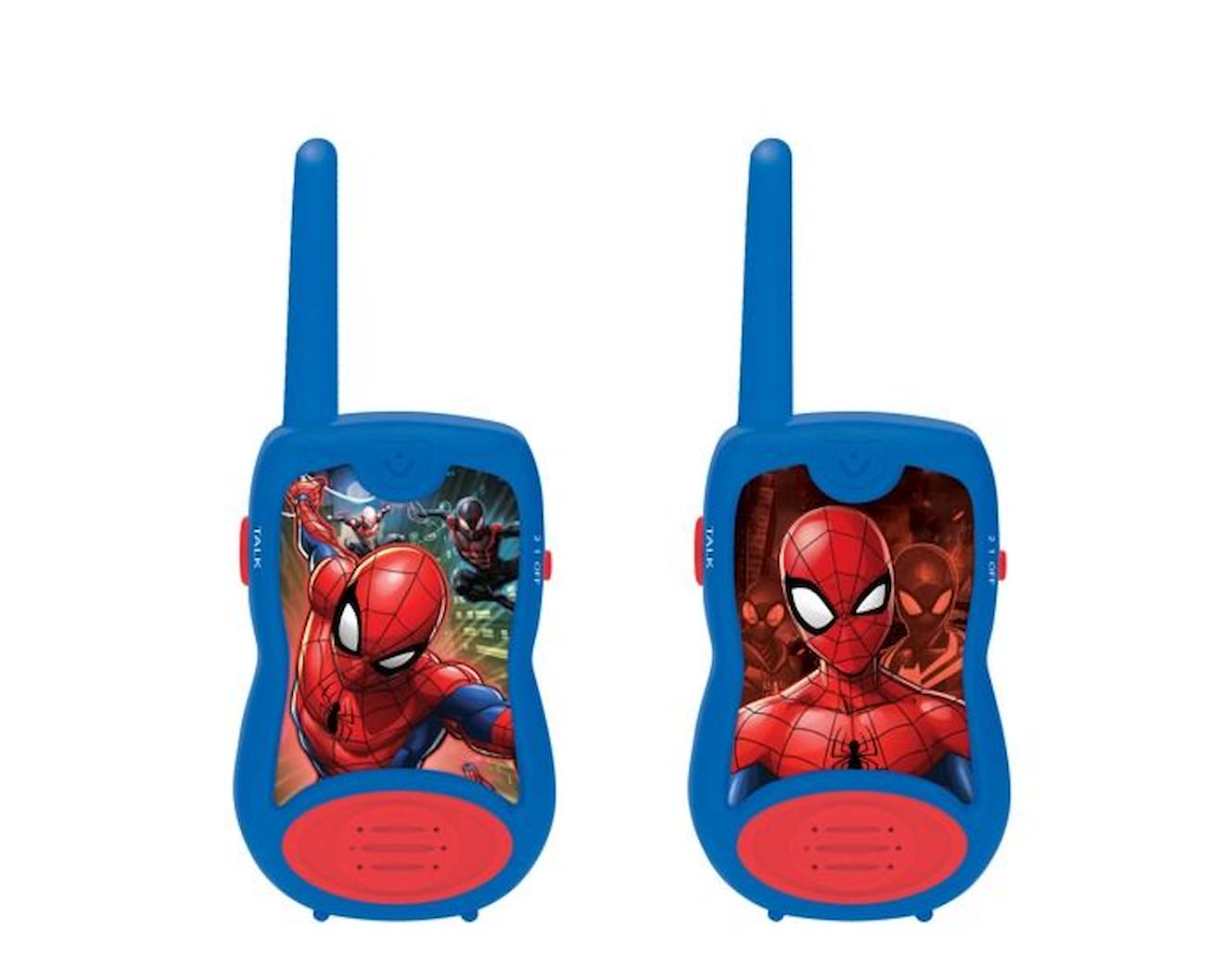 Talkie-Walkies SpiderMan portée 100m bleu