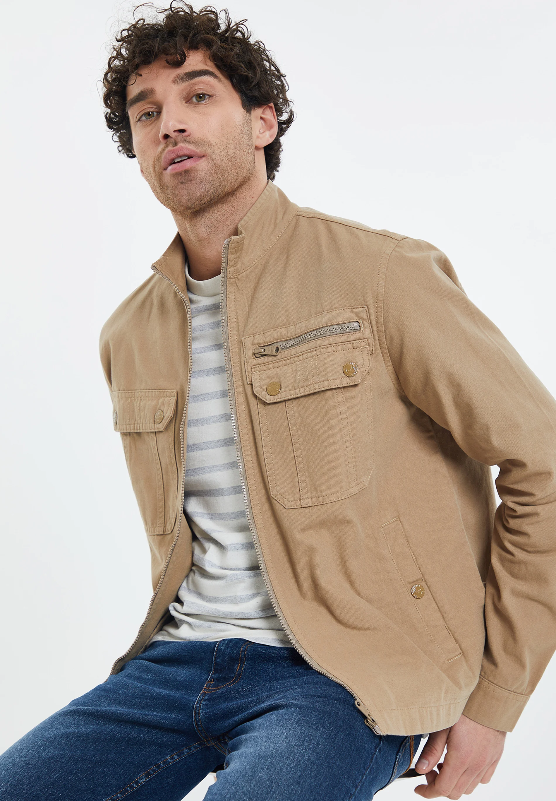 Chaqueta vaquera Threadbare SHACKET RYE