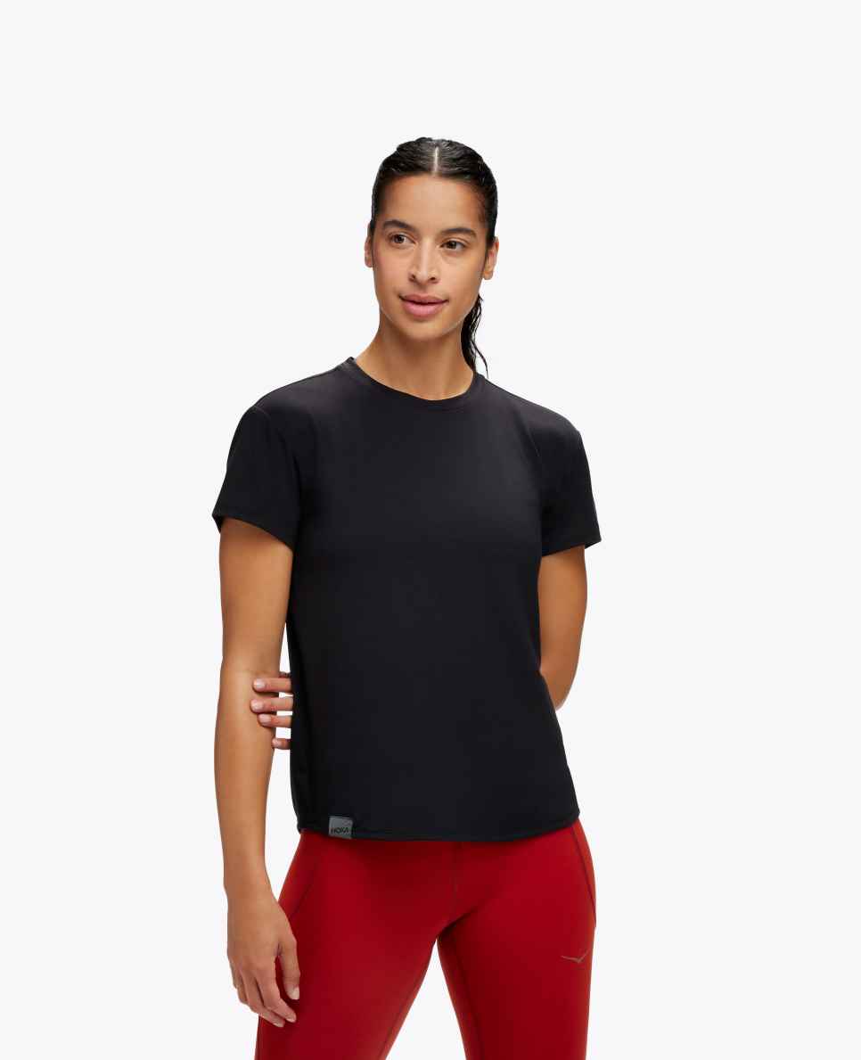 HOKA Essential T-skjorte Black