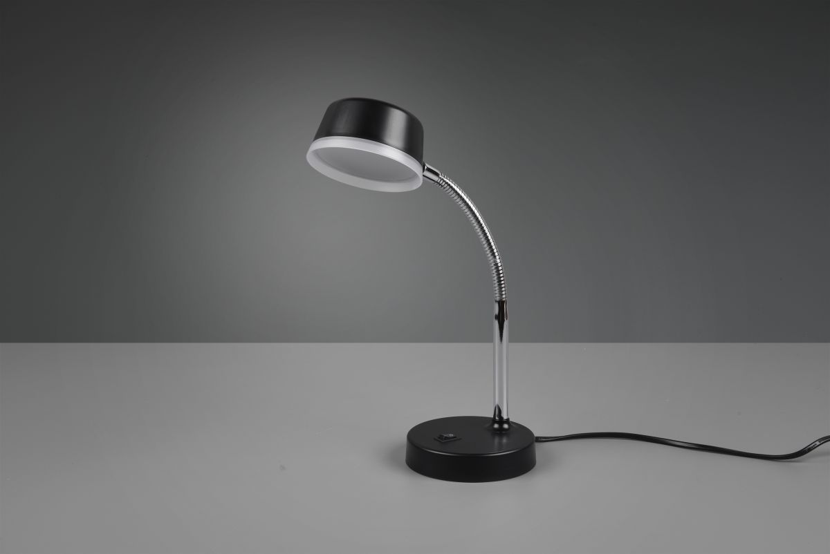 Reality Leuchten LED Tischleuchte Kiko Schwarz