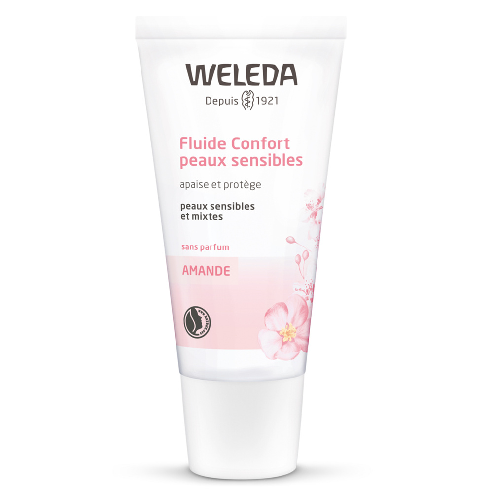 WELEDA AMANDE Fluide Confort peaux sensibles -30 ml Visage