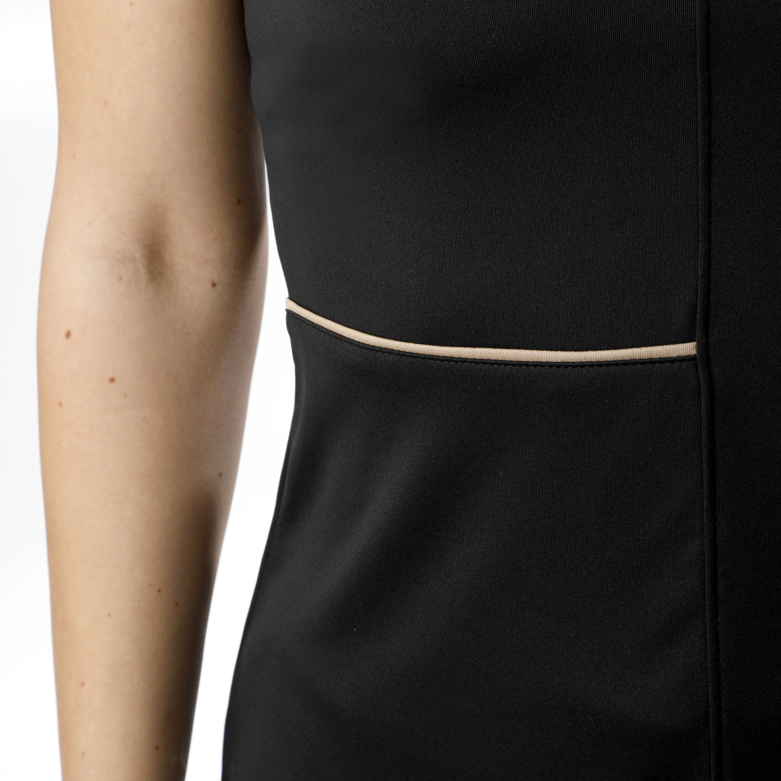 Lottie Tank-Top Damen - Schwarz, Hellblau