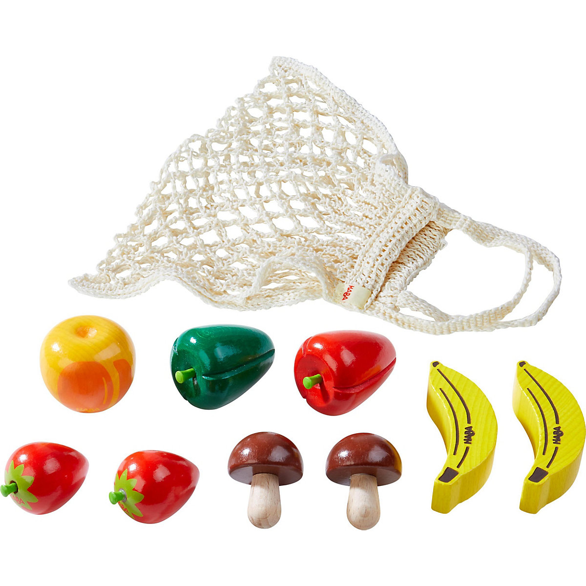 HABA 306455 Einkaufsnetz Obst & Gemüse