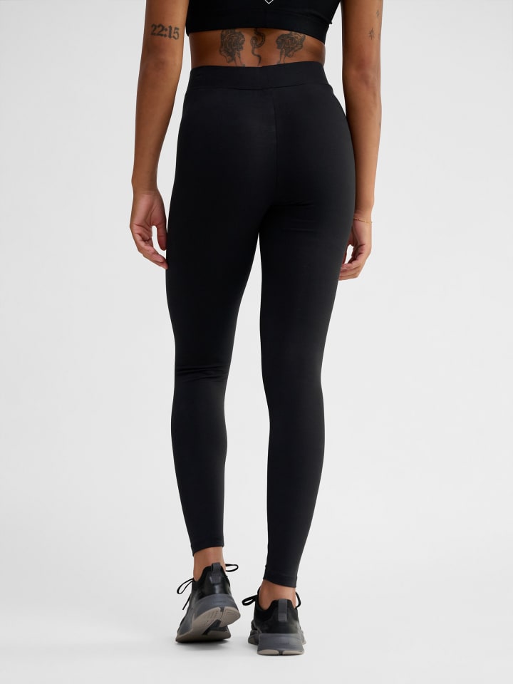 Hummel Hummel Leggings Hmlelemental Damen in BLACK/BLACK günstig kaufen