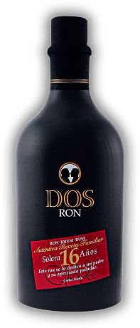 Dos Ron 16 Anos Solera Dos Ron 16 Anos Solera Wunderbar harmonisch, kraftvoll und mit beeindruckender Länge. Alter 16 J. - 0,5	 Liter - Vol 40%