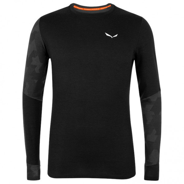 Salewa - Cristallo Warm AMR L/S Tee - Merinounterwäsche