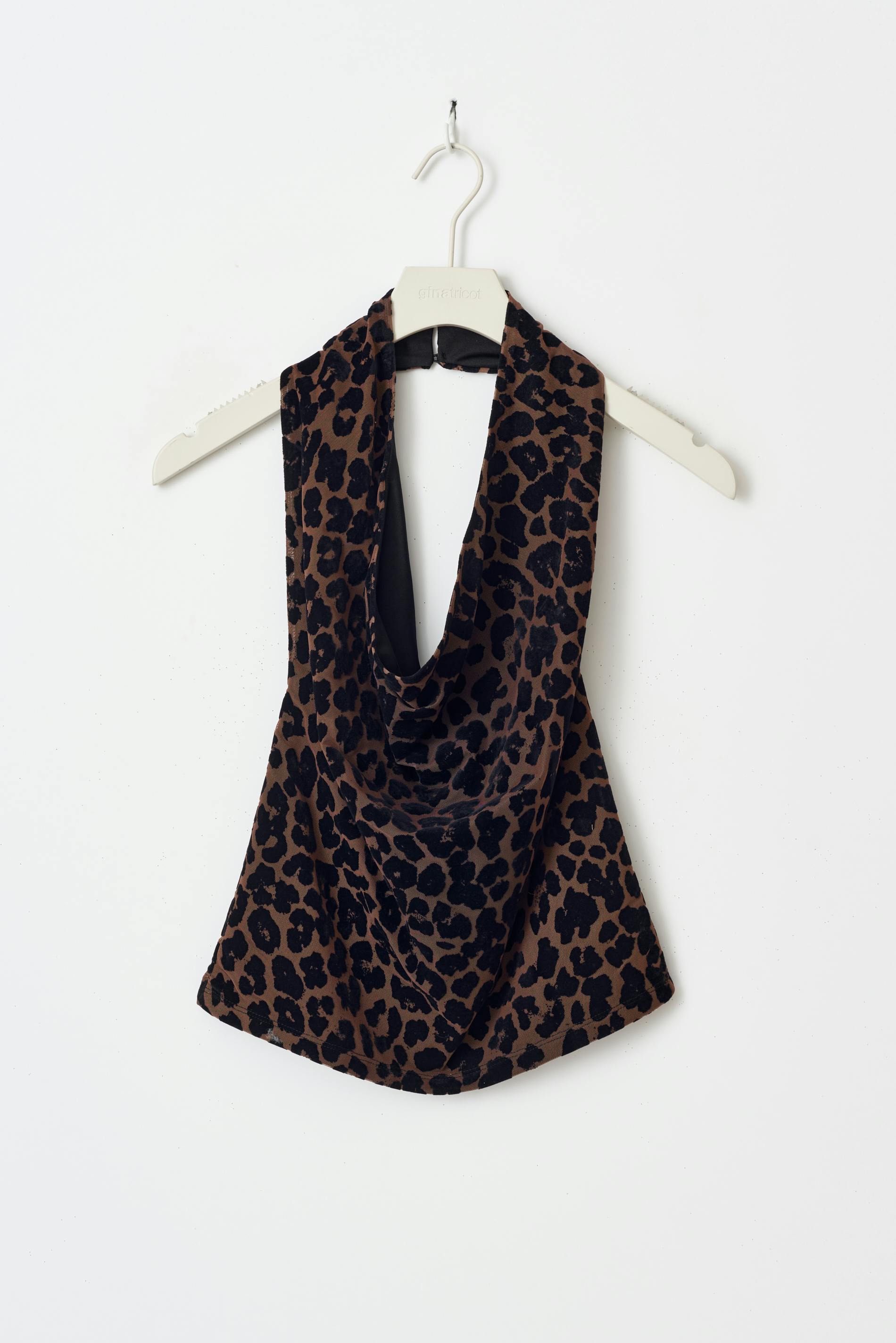 Cowl neck singlet