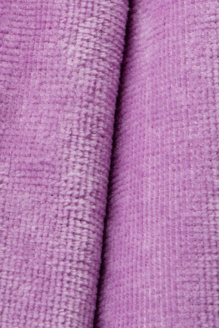 Velours-Bademantel, 100% Baumwolle