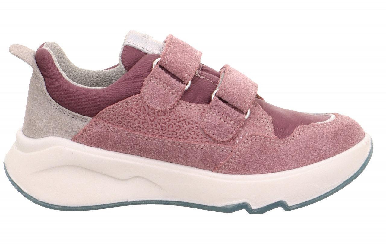 MELODY - Lila/Grau Sneaker low mit Klettverschluss