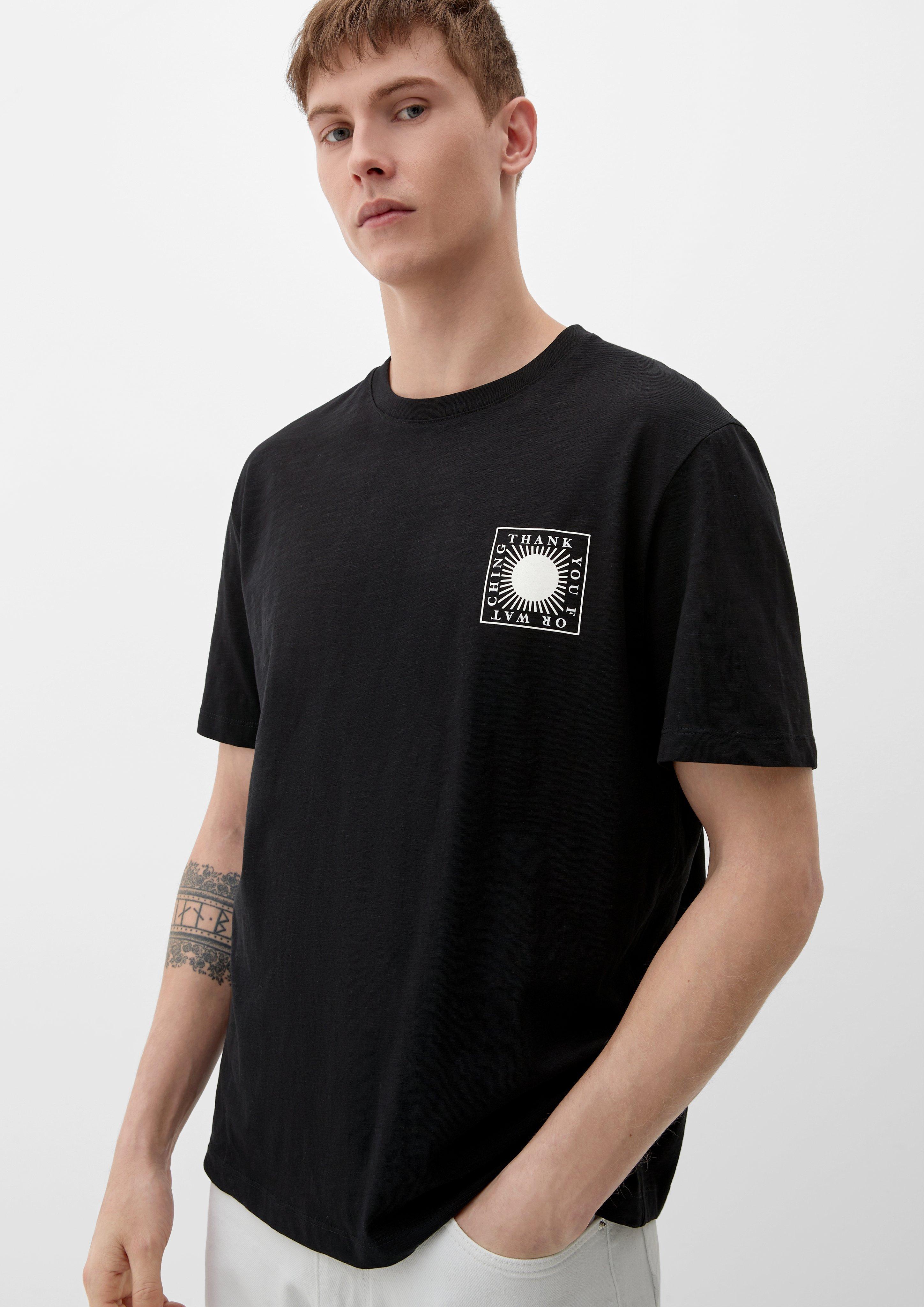 T-Shirt mit Frontprint  2129466-99D1