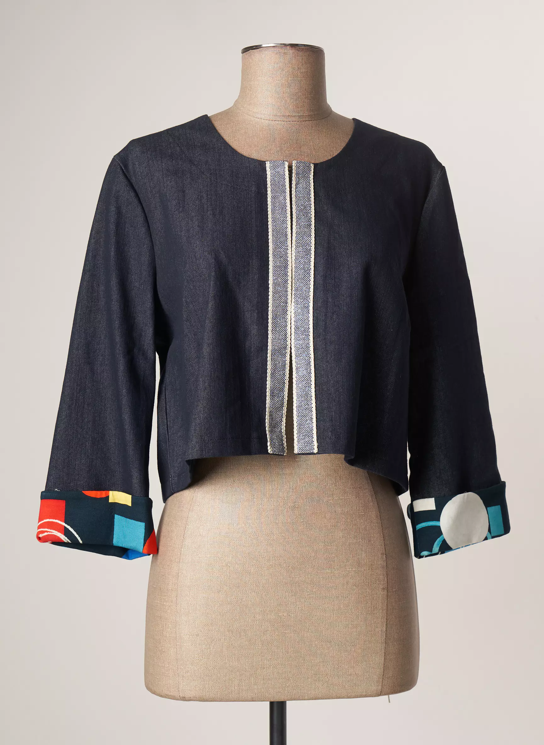 Griffon Vestecasual Femme couleur bleu
