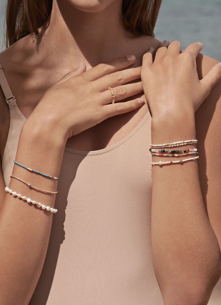 ANNI LU Stellar Pearly bracelet with parel