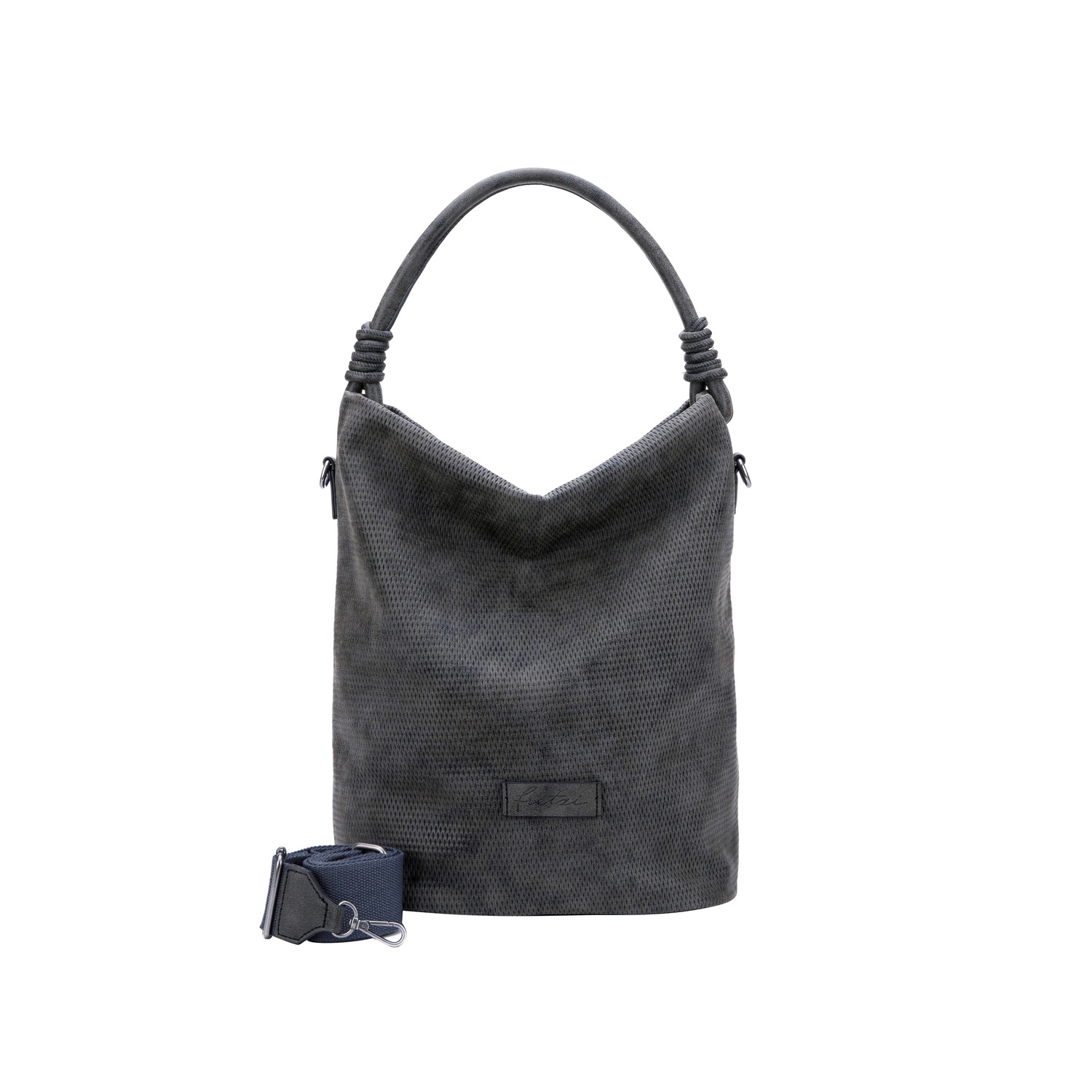 Schultertasche Juky02 mit dekorativen Knotenelementen