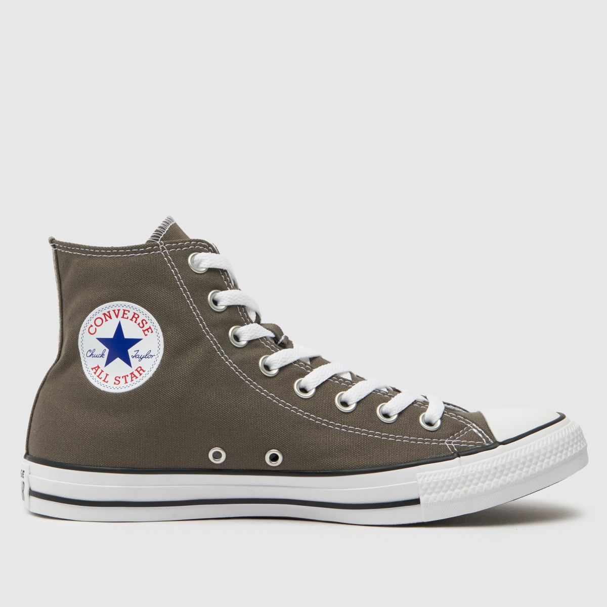 Converse All Star – Grå höga sneakers