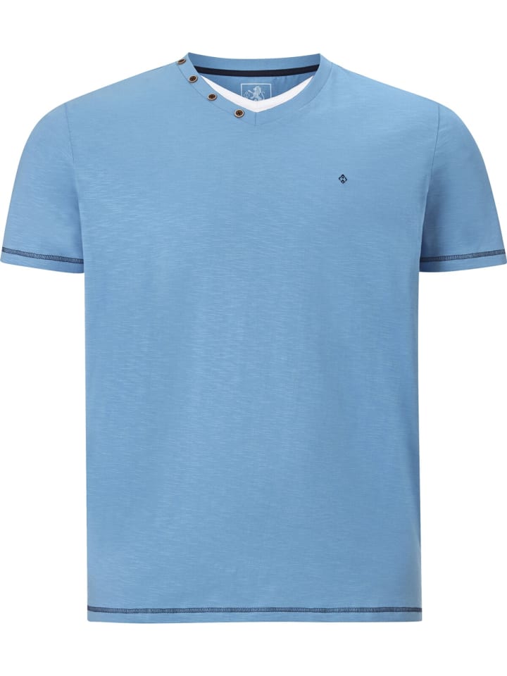 Charles Colby T-Shirt EARL KENDRAYK in blau günstig kaufen