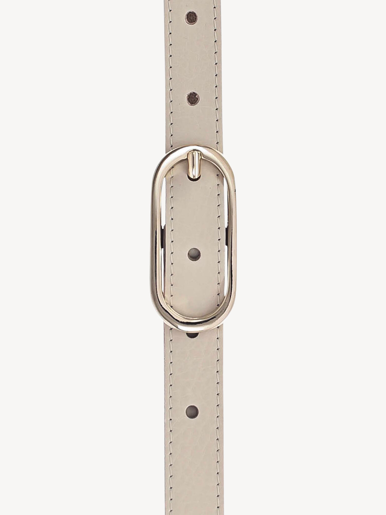 Ceinture en cuir - beige