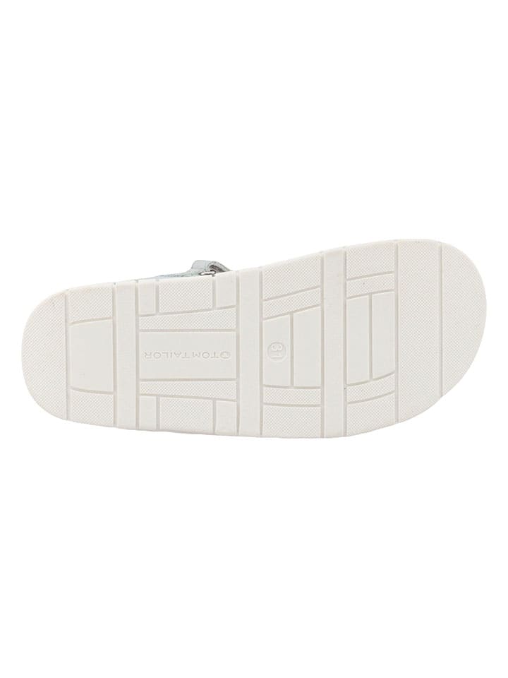 Tom Tailor Sandalen in Lila/ Silber günstig kaufen