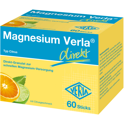 MAGNESIUM VERLA direkt Citrus Granulat  60 St  Granulat