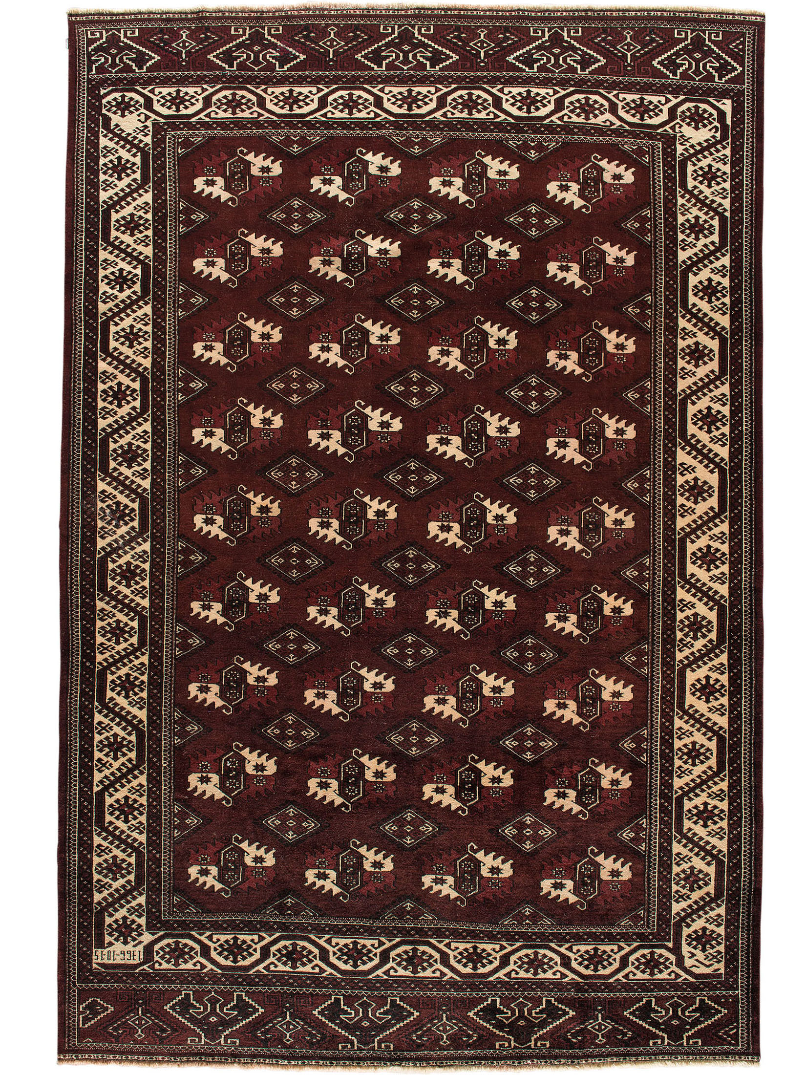 Turkeman ca. 260 x 395 cm, Unikat / Einzelstück