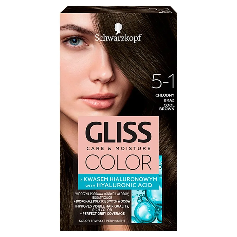 Gliss Color боја за косу 5-1 хладно смеђа