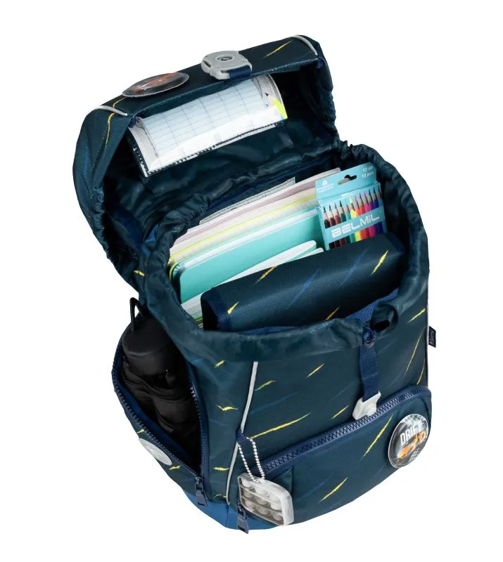 Belmil Premium Comfy Plus Schulra﻿nzen-Set 5-tlg - Orion Blue