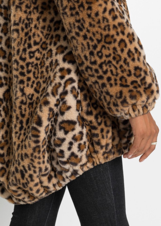 Leo-Mantel, Fake-Fur