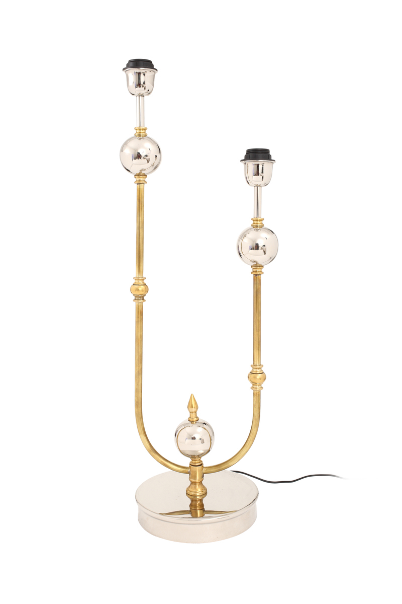 Kayoom Tischlampe Cosima 425 Silber / Gold