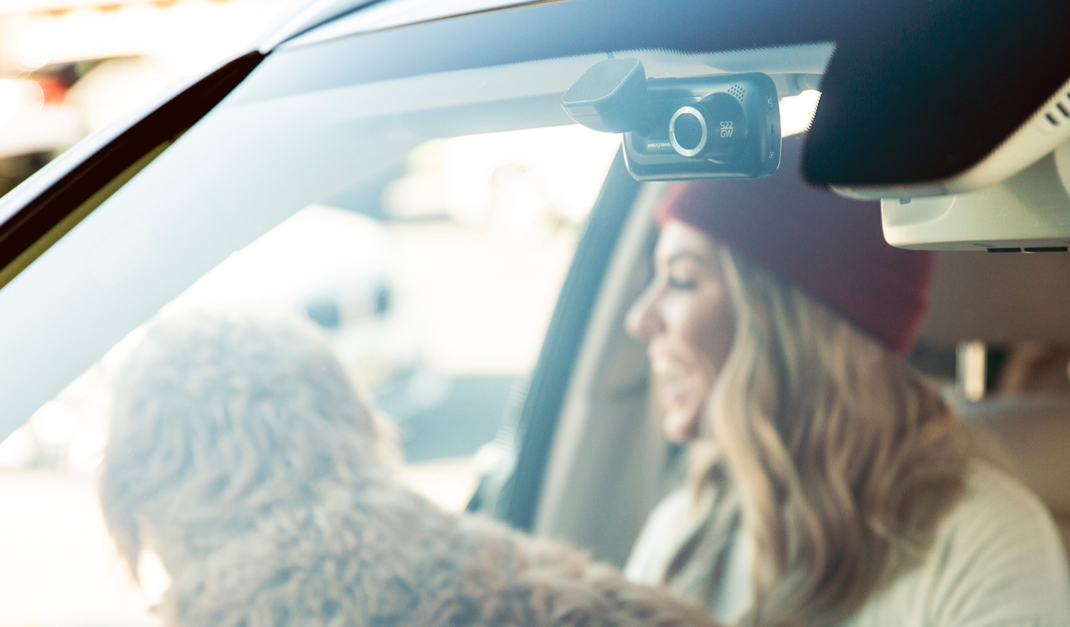 Dashcam Bundle 522GW von Nextbase inkl. 32GB SD-Karte, Festeinbau-Kabelsatz und Einbau - ATU