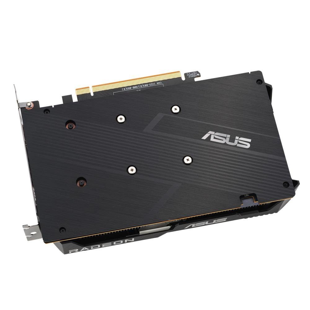 Asus Dual Radeon RX6400 Grafikkarte (4 GB, AMD, GDDR6 Speicher, HDMI, DisplayPort, DUAL-RX6400-4G)