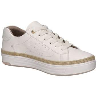 Jana Sneaker Schnürer in weiß