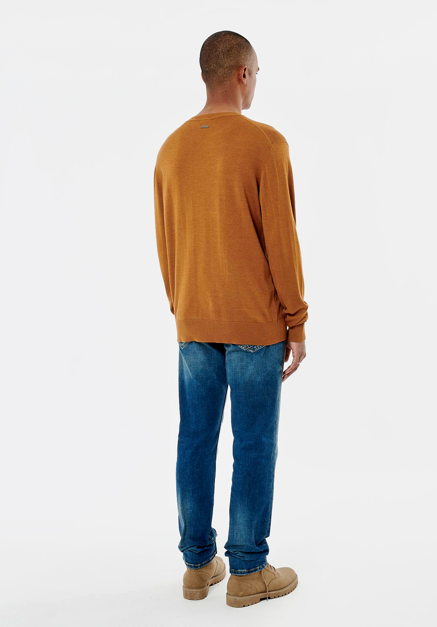 VIYO   Pull marron homme