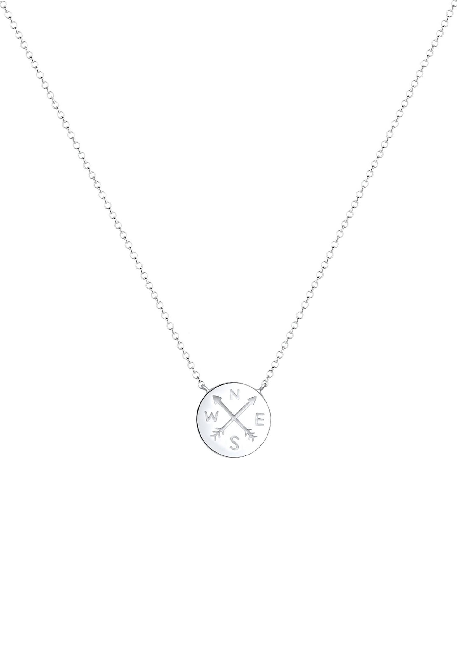 Ciondolo bussola da donna Elli - Argento 925/1000