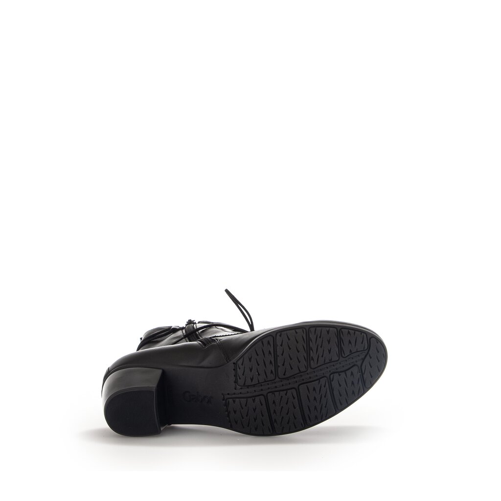 Gabor fashion Schnürstiefelette schwarz