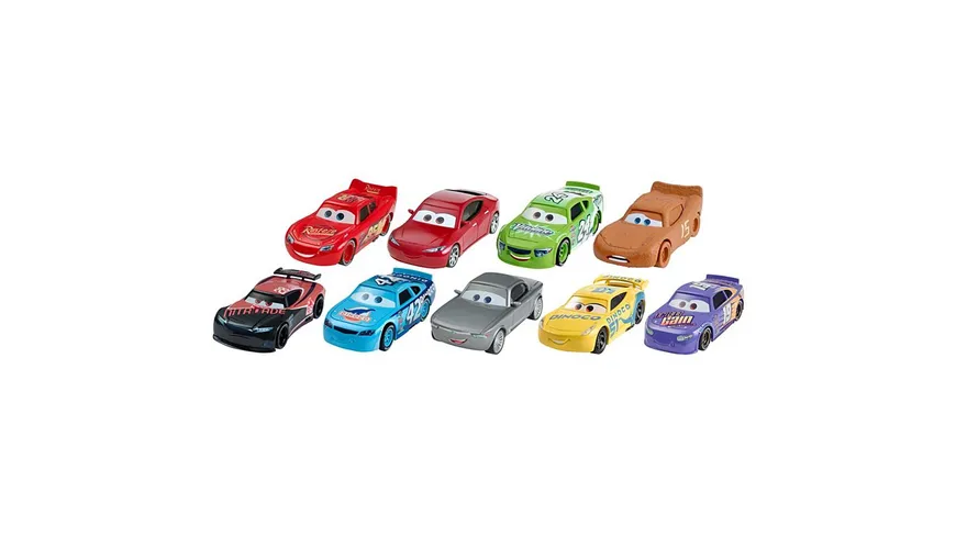 Pixar Cars Die-Cast Character Fahrzeug Sortiment, 1 Stück, sortiert