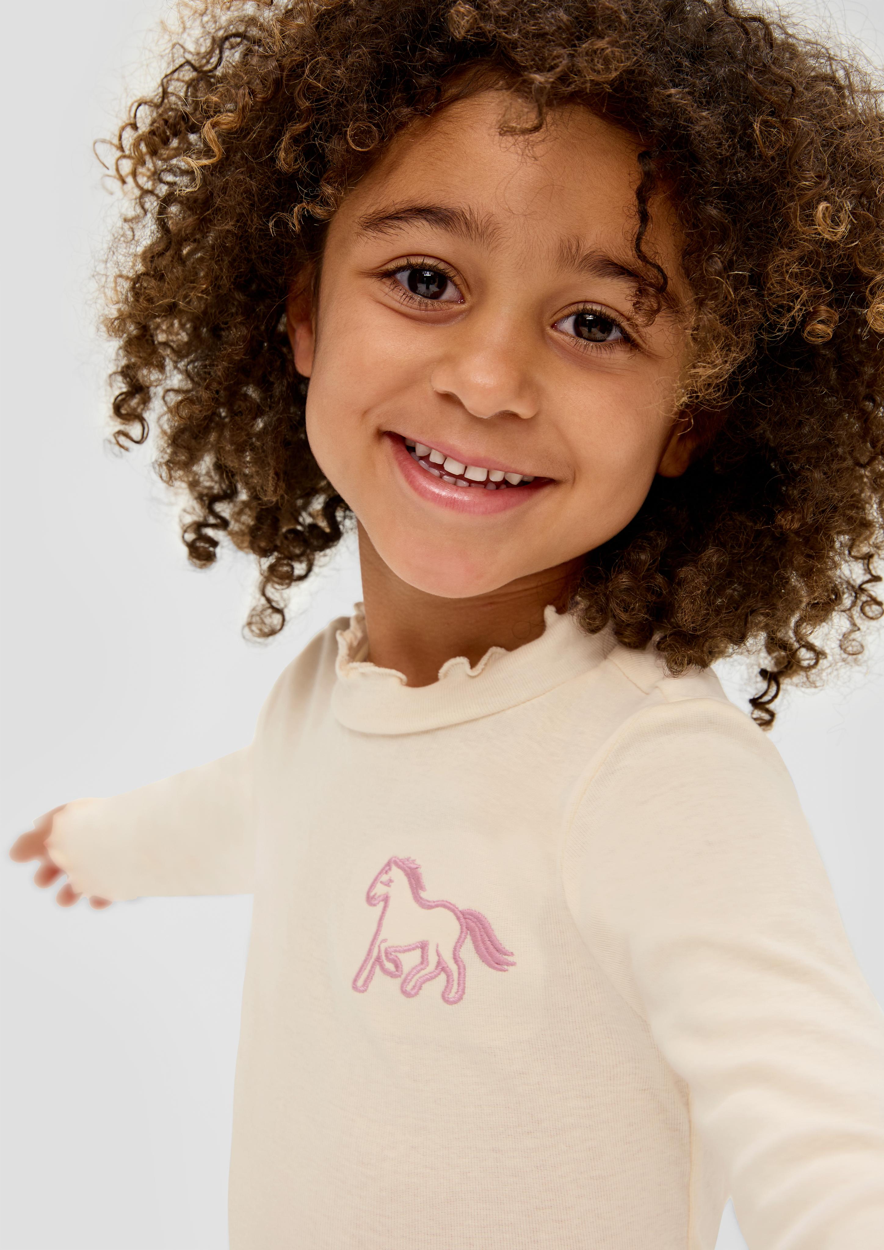Longsleeve mit Rollsaum  2138507-0805