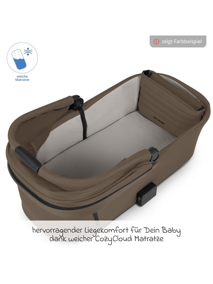 ABC-Design Kombi-Kinderwagen Salsa 5 Air inkl. Babywanne in beige günstig kaufen onesize