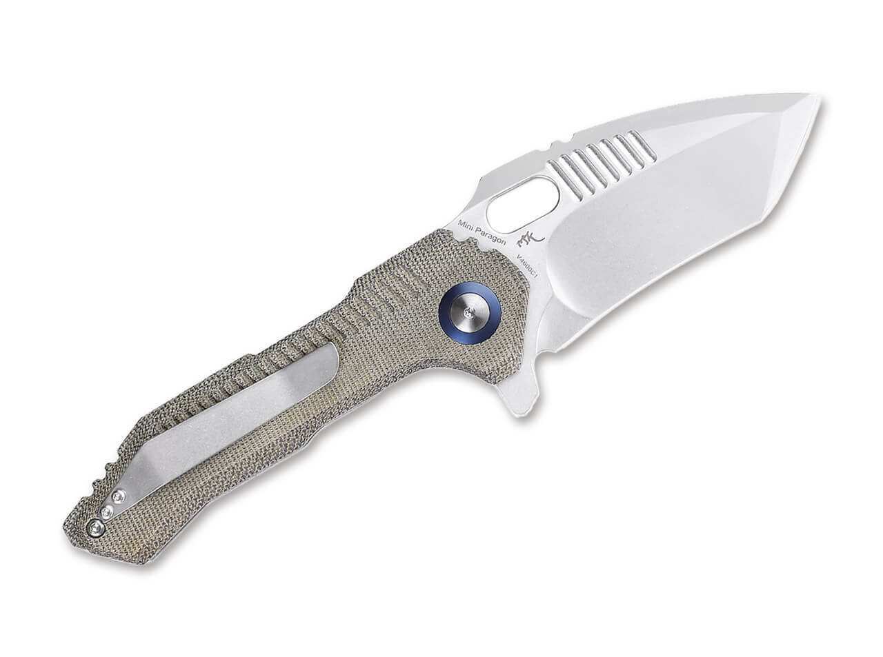 Mini Paragon Micarta Green
