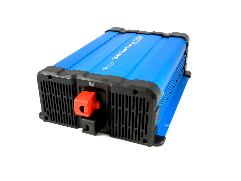 Solartronics Spannungswandler FS1500D12V 1500W/3000W reiner Sinus mit Display
