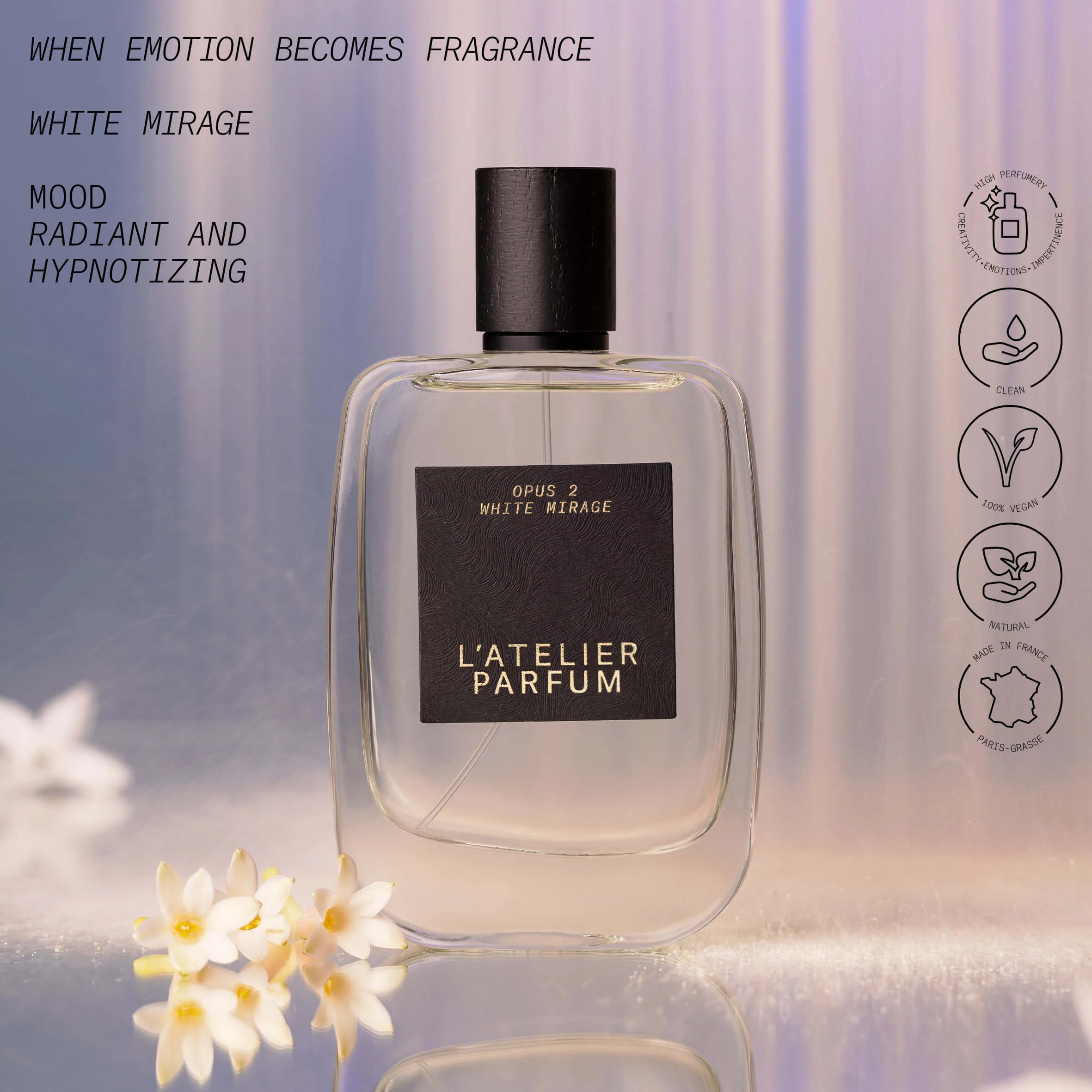 Opus 2 - Sensorial Illusion White Mirage - Eau de Parfum, Eau de Parfum Unisex
