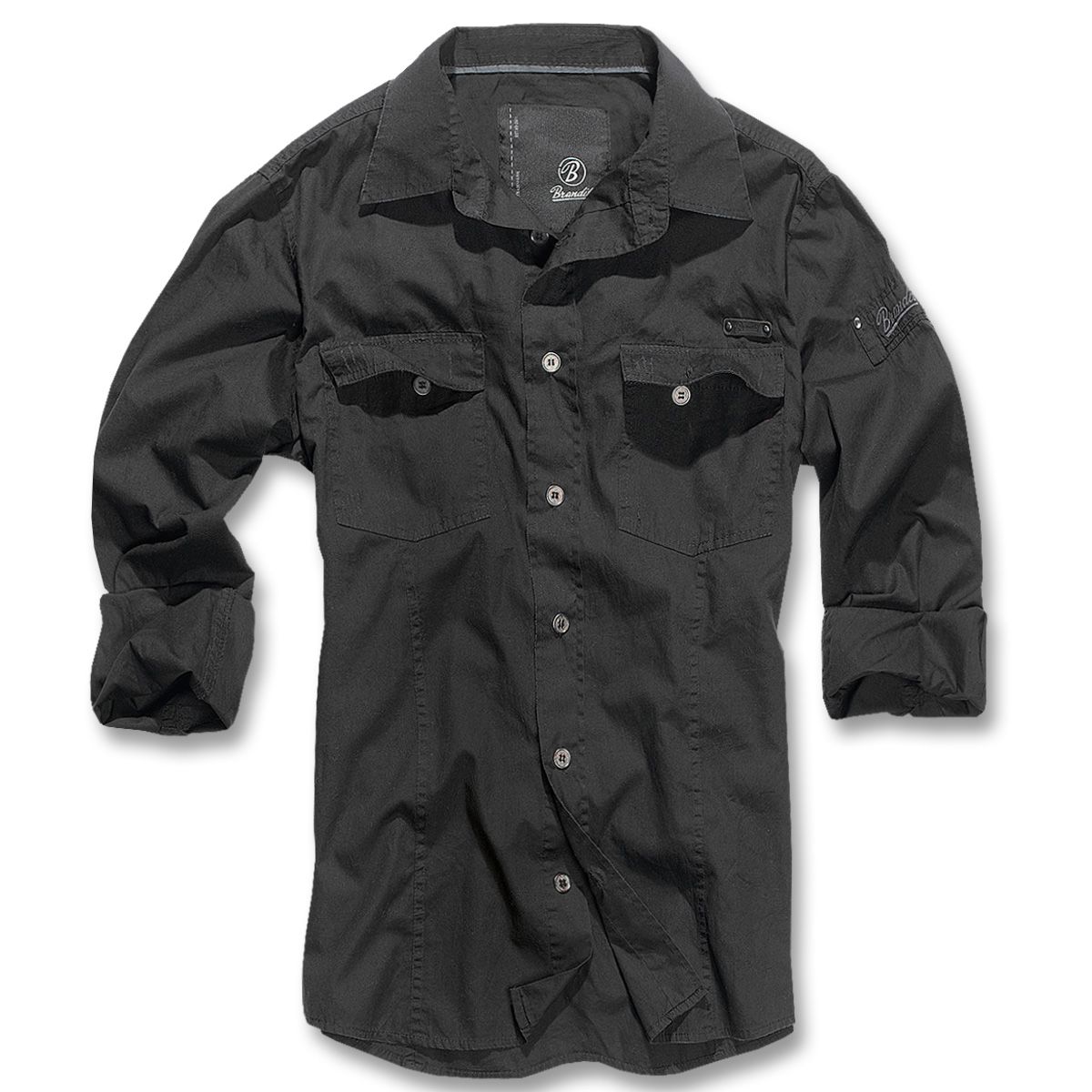 Men Slim Shirt Hemd