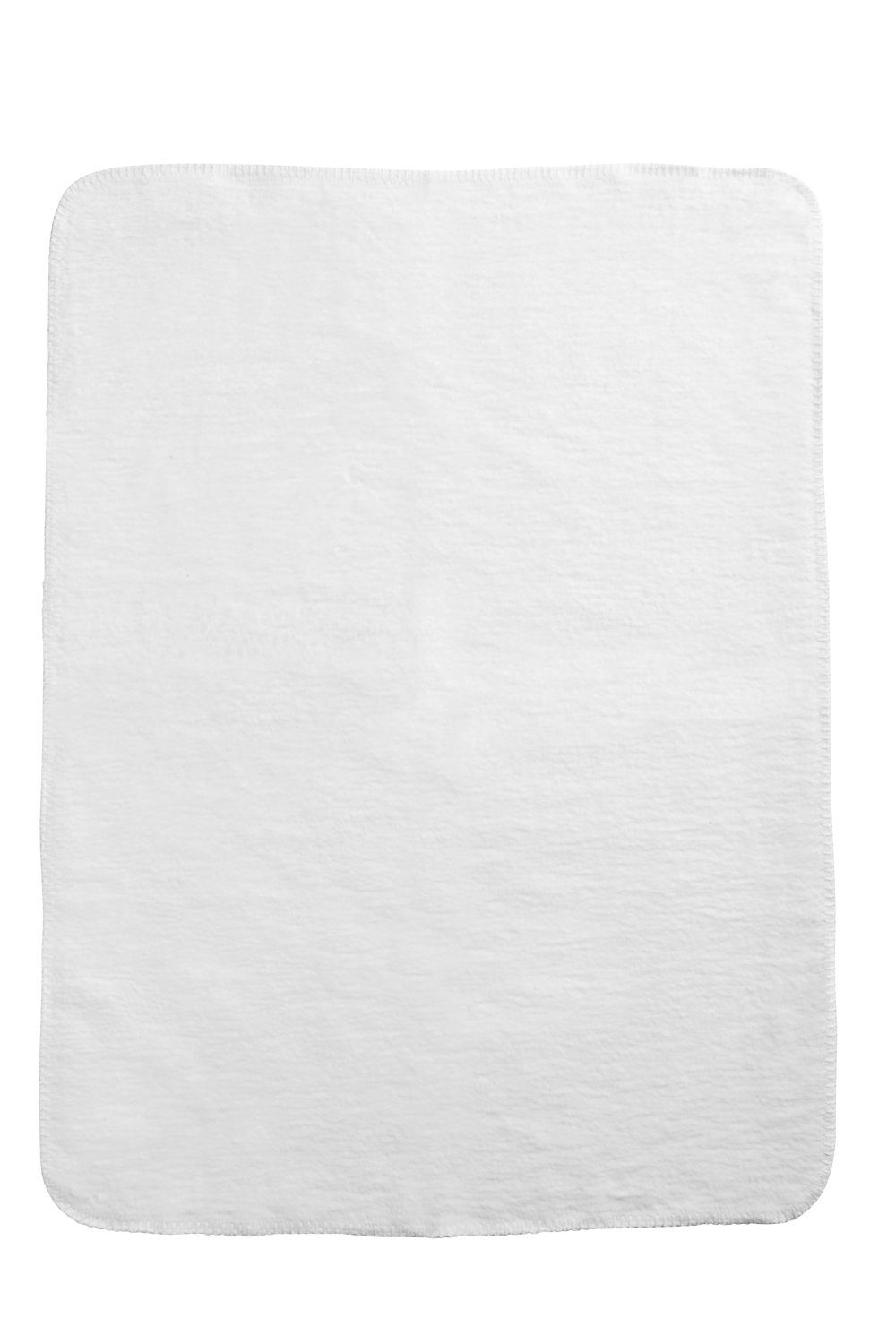 Babydecke Uni White, Meyco Baby, 75x100cm